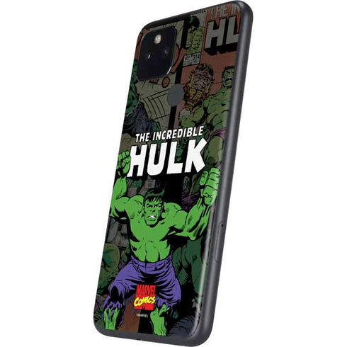 Marvel Classic Comics Hulk Fighter Vintage Google Pixel 5a Skin